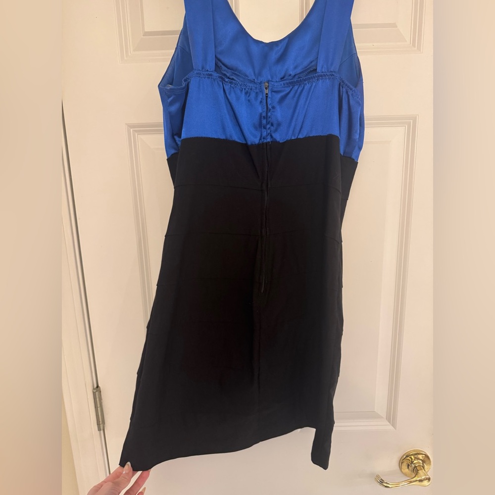 Trixxi Royal Blue and Black Dress - Picture 4 of 6